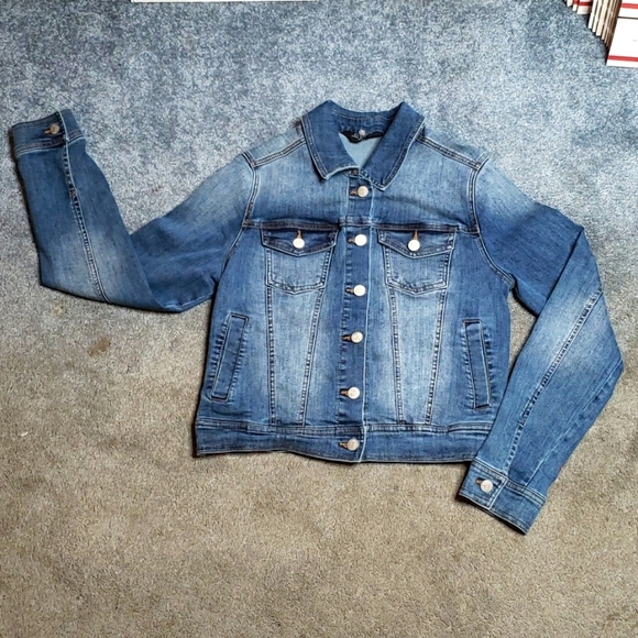 Ci Sono Jackets & Blazers - CI Sono Womans Small Denim Button Up Jacket